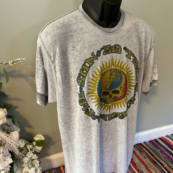 Grateful Dead Band Tee Shirt 30 Trips Around The Sun Gray XL - Picture 2 of 7